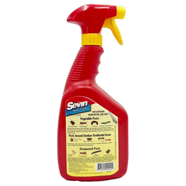 2 Pack - GardenTech Sevin Ready To Use Insect Killer 32oz Online Sale