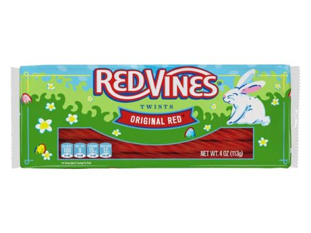 12 Pack - Red Vines Easter Original Red Twists - 4oz Discount