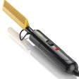 2 Pack - Dan Technology Ceramic Hot Comb Hair Straightener Supply