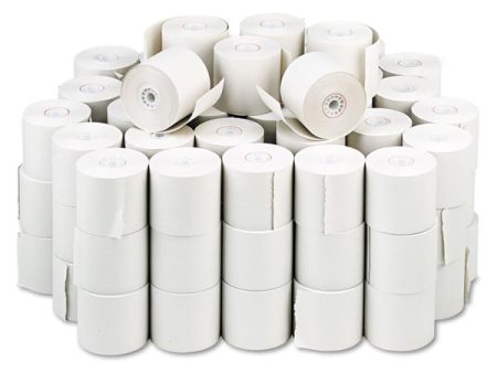 100 Pack - Impact Bond Paper Rolls, 2.25-Inch x 150 ft, White - 9074-0510 Discount