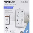 Vivitar Smart Home Power Strip, Multi Plug with 4 USB Ports Online now