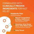 2 Pack - Flonase Acetaminophen Headache & Allergy Relief 48 Caplets Each Discount