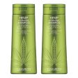 2 Pack - Giovanni Natural Hemp Seed Oil Shampoo with Aloe Vera 8.5oz Hot on Sale