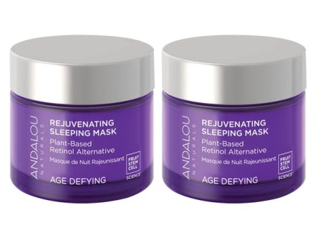 2 Pack - Andalou Age Defying Plant Based Rejuvenating Sleeping Mask Discount