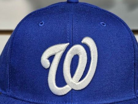 Washington Nationals Blue & White SnapBack Discount