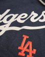 Two-tone  Navy gray Dodgers pullover hoodie Online Sale