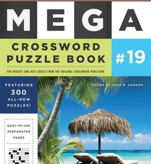 Simon & Schuster Mega Crossword Puzzle Book #19 For Sale