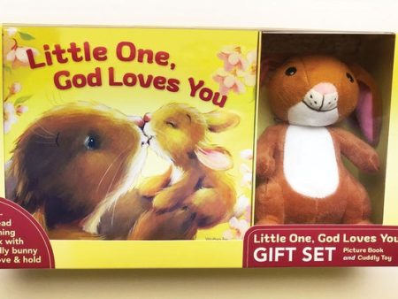 Little One, God Loves You Gift Set [With Plush] Supply