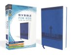 Niv, Bible for Kids, Large Print, Leathersoft, Blue, Red Letter, Comfort Print: Thinline Edition on Sale