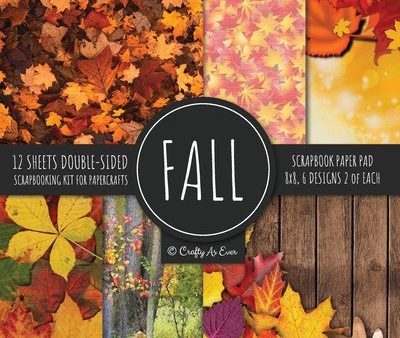 Fall Scrapbook Paper Pad 8x8 Scrapbooking Kit for Papercrafts, Cardmaking, Printmaking, DIY Crafts, Nature Themed, Designs, Borders, Backgrounds, Patt Cheap