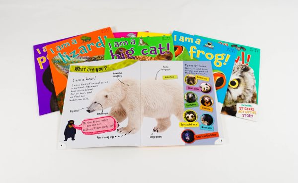 Animal Party Pack - 8 Books, Stickers And Free Masks Online now