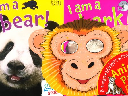 Animal Party Pack - 8 Books, Stickers And Free Masks Online now